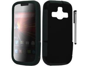 For ZTE Concord 2 II Z730 Slim Design Duo Layer Hybrid Armor Phone Protector Cover Case Accessory with Stylus Pen For ZTE Concord 2 II Z730 Slim Design Duo Layer Hybrid Armor Phone Protector Cover Case Accessory with Stylus Pen