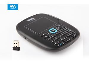 Viaplay Via-Remote H1 Mini RF 2.4GHz Wireless keyboard with Touchpad Mouse Smart Remote Controller for Android TV, Tablet, Smart TV, Windows PC, Google TV, HTPC, Mac - Black Viaplay Via-Remote H1 Mini RF 2.4GHz Wireless keyboard with Touchpad Mouse Smart Remote Controller for Android TV, Tablet, Smart TV, Windows PC, Google TV, HTPC, Mac - Black