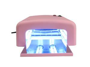 TKOOFN 110V-120V 36W UV Lamp 4 Tube Bulbs Nail Dryer Ideal for Beauty Salon and Household, Pink TKOOFN 110V-120V 36W UV Lamp 4 Tube Bulbs Nail Dryer Ideal for Beauty Salon and Household, Pink