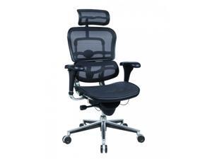 Eurotech Ergohuman Ergonomic Chair, ME7ERG, Hi Back Mesh w/ Chrome Frame, Black Eurotech Ergohuman Ergonomic Chair, ME7ERG, Hi Back Mesh w/ Chrome Frame, Black