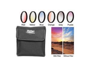 Vivitar 77mm Graduated Color Multicoated Filter Set #VIV-FKGR6-77 Vivitar 77mm Graduated Color Multicoated Filter Set #VIV-FKGR6-77