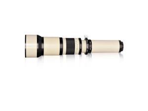 Bower T-mount 650-1300mm F/8 Zoom Lens with Case, Requires T-Mount. #SLY650T Bower T-mount 650-1300mm F/8 Zoom Lens with Case, Requires T-Mount. #SLY650T