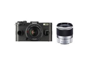 PENTAX QS-1 Mirrorless Digital Camera with 5-15mm & 15-45mm Lenses - Black PENTAX QS-1 Mirrorless Digital Camera with 5-15mm & 15-45mm Lenses - Black
