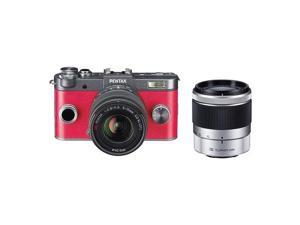 PENTAX QS-1 Mirrorless Digital Camera with 5-15mm & 15-45mm Lenses - Gunmetal PENTAX QS-1 Mirrorless Digital Camera with 5-15mm & 15-45mm Lenses - Gunmetal