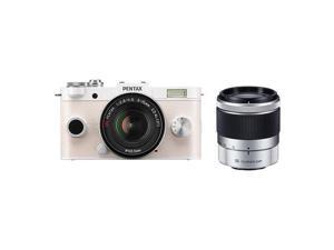 PENTAX QS-1 Mirrorless Digital Camera with 5-15mm & 15-45mm Lenses - Pure White PENTAX QS-1 Mirrorless Digital Camera with 5-15mm & 15-45mm Lenses - Pure White