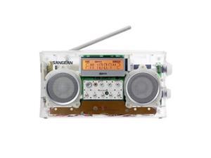 Sangean FM-Stereo RBDS/AM Digital Tuning Portable Receiver, Clear #PR-D5 CL Sangean FM-Stereo RBDS/AM Digital Tuning Portable Receiver, Clear #PR-D5 CL
