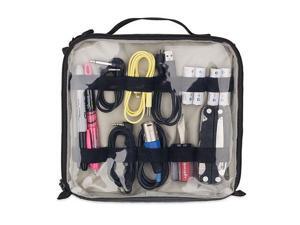Tenba Cable Duo 8 Cable Pouch with Built-in Elastic Loops #636-215 Tenba Cable Duo 8 Cable Pouch with Built-in Elastic Loops #636-215