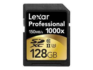 Lexar 128GB Professional 1000x UHS-II U3 SDXC Memory Card #LSD128CRBNA1000 Lexar 128GB Professional 1000x UHS-II U3 SDXC Memory Card #LSD128CRBNA1000