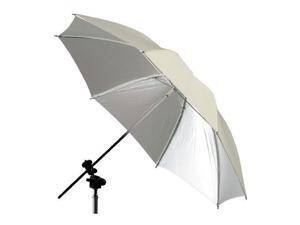 Photogenic 923223 32in White Satin Umbrella Exposed Rib Photogenic 923223 32in White Satin Umbrella Exposed Rib