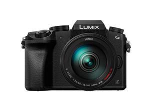 Panasonic Lumix DMC-G7 Mirrorless Digital Camera with 14-140mm Lens, Black Panasonic Lumix DMC-G7 Mirrorless Digital Camera with 14-140mm Lens, Black
