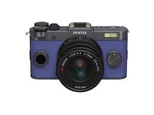 PENTAX Q-S1 Mirrorless Digital Camera w/5-15mm Lens - Gunmetal/Blue #06941 PENTAX Q-S1 Mirrorless Digital Camera w/5-15mm Lens - Gunmetal/Blue #06941