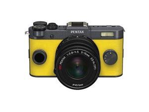 PENTAX Q-S1 Mirrorless Digital Camera w/5-15mm Lens - Gunmetal/Canary Yellow PENTAX Q-S1 Mirrorless Digital Camera w/5-15mm Lens - Gunmetal/Canary Yellow