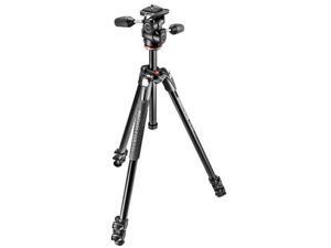 Manfrotto MK290XTA3-3WUS 290 Xtra Aluminum Tripod Kit w/3 Way Pan & Tilt Head Manfrotto MK290XTA3-3WUS 290 Xtra Aluminum Tripod Kit w/3 Way Pan & Tilt Head