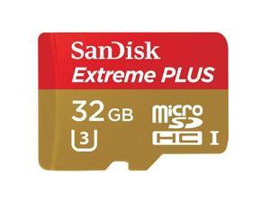SanDisk Extreme Plus 32GB microSDHC Flash Memory Model SDSQXSG-032G-ANCMA SanDisk Extreme Plus 32GB microSDHC Flash Memory Model SDSQXSG-032G-ANCMA