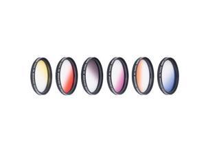 Bower 7-Piece 58mm Graduated Color Filter Kit #FKC58C7 Bower 7-Piece 58mm Graduated Color Filter Kit #FKC58C7