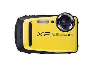 FUJIFILM XP90 16.4 MP Waterproof Digital Camera, Yellow FUJIFILM XP90 16.4 MP Waterproof Digital Camera, Yellow