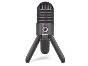 Samson Meteor Large Diaphragm USB Studio Microphone - Titanium Black #SAMTRTB Samson Meteor Large Diaphragm USB Studio Microphone - Titanium Black #SAMTRTB