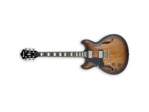 Ibanez ASV10AL 6-String Left-Handed Electric Guitar, Tobacco Burst Low Gloss Ibanez ASV10AL 6-String Left-Handed Electric Guitar, Tobacco Burst Low Gloss