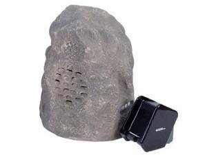 Audio Unlimited 900MHz Wireless Indoor/Outdoor Rock Speaker (Rechargeable) with Dual Power Transmitter - Granite Audio Unlimited 900MHz Wireless Indoor/Outdoor Rock Speaker (Rechargeable) with Dual Power Transmitter - Granite