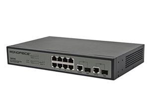Monoprice 110741 8FE+2 Combo-Port Gigabit Ethernet SNMP Switch Monoprice 110741 8FE+2 Combo-Port Gigabit Ethernet SNMP Switch