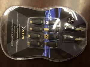 GoldX GXQUC-06 6 ft. USB 12 in 1 Camera Kit GoldX GXQUC-06 6 ft. USB 12 in 1 Camera Kit
