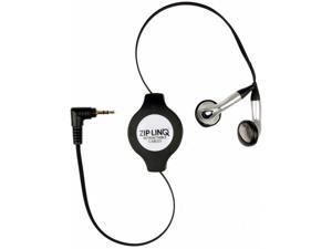 CABLES UNLIMITED ZIP-AUDIO-CD6-5pk Retractable 2.5Mm Black Earbuds Bulk 1.5 Meter Black - BUNDLE of 5 CABLES UNLIMITED ZIP-AUDIO-CD6-5pk Retractable 2.5Mm Black Earbuds Bulk 1.5 Meter Black - BUNDLE of 5