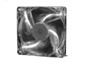DEEPCOOL XFAN 120L/W Hydro Bearing Transparent Fan with White LED DEEPCOOL XFAN 120L/W Hydro Bearing Transparent Fan with White LED