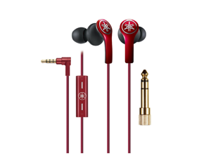 Yamaha Red EPH-M200RE 3.5mm Connector Earphones w Remote Control Yamaha Red EPH-M200RE 3.5mm Connector Earphones w Remote Control