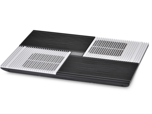 DEEPCOOL Multi Core X8 Laptop Cooling Pad 17" Pure Aluminium Extrution Panel 4* 100mm Fans Tai Chi Special Edition Yin and Yang DEEPCOOL Multi Core X8 Laptop Cooling Pad 17" Pure Aluminium Extrution Panel 4* 100mm Fans Tai Chi Special Edition Yin and Yang