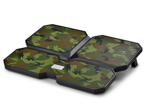 DEEPCOOL Multi Core X6 Laptop Cooling Pad 15.6" Metal Mesh Panel 2*100MM and 2*140mm Fans Camouflage Special Edition DEEPCOOL Multi Core X6 Laptop Cooling Pad 15.6" Metal Mesh Panel 2*100MM and 2*140mm Fans Camouflage Special Edition