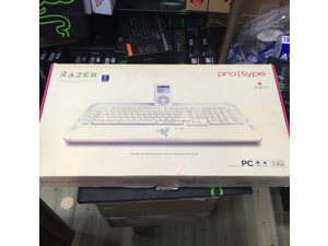 RAZER Tarantula White USB Ultimate Gaming Keyboard - Protype RAZER Tarantula White USB Ultimate Gaming Keyboard - Protype
