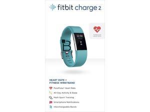 Fitbit Charge 2 Heart Rate & Activity Tracker - Large (6.7"–8.1") / Teal Fitbit Charge 2 Heart Rate & Activity Tracker - Large (6.7"–8.1") / Teal