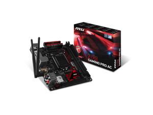 MSI Z170I GAMING PRO AC LGA1151/ Intel Z170/ DDR4/ SATA3&USB3.1/ M.2&SATA Express/ WiFi/ A&GbE/ Mini-ITX Motherboard MSI Z170I GAMING PRO AC LGA1151/ Intel Z170/ DDR4/ SATA3&USB3.1/ M.2&SATA Express/ WiFi/ A&GbE/ Mini-ITX Motherboard