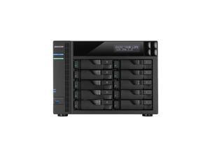 Asustor AS6210T 10-Bay NAS, Intel Celeron Quad-Core, 4 GB SO-DIMM DDR3L, GbE x 4, PCI-E (10GbE ready), USB 3.0 & eSATA, WoL, System Sleep Mode, AES-NI hardware encryption,with lockable tray Asustor AS6210T 10-Bay NAS, Intel Celeron Quad-Core, 4 GB SO-DIMM DDR3L, GbE x 4, PCI-E (10GbE ready), USB 3.0 & eSATA, WoL, System Sleep Mode, AES-NI hardware encryption,with lockable tray