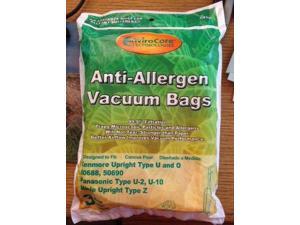 Kenmore Upright Allergen Filtration Cloth Vacuum Cleaner Bags. Fits Style 50688 and 50690 - 3pk. Kenmore Upright Allergen Filtration Cloth Vacuum Cleaner Bags. Fits Style 50688 and 50690 - 3pk.