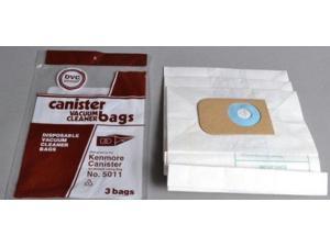 Kenmore 5011 Vacuum Bags- 3 Pack Kenmore 5011 Vacuum Bags- 3 Pack