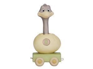 Precious Moments, Birthday Gifts, "Isn't Eight Just Great", Birthday Train Age 8, Bisque Porcelain Figurine, #142028 Precious Moments, Birthday Gifts, "Isn't Eight Just Great", Birthday Train Age 8, Bisque Porcelain Figurine, #142028