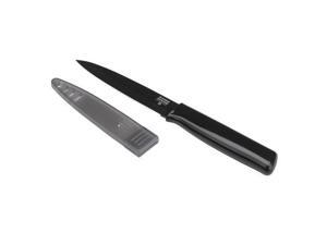 Kuhn Rikon Colori Utility Knife, 5-Inch, Black Kuhn Rikon Colori Utility Knife, 5-Inch, Black