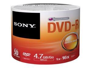 Sony 50DMR47SB - DVD-R x 50 - 4.7 GB Sony 50DMR47SB - DVD-R x 50 - 4.7 GB