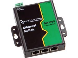Brainboxes Unmanaged Ethernet Switch 5 Ports Brainboxes Unmanaged Ethernet Switch 5 Ports