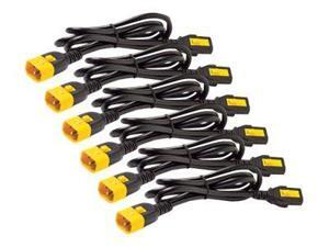 Apc By Schneider Electric Power Cord Kit (6 Ea) Locking C13 To C14 0.6m North America Apc By Schneider Electric Power Cord Kit (6 Ea) Locking C13 To C14 0.6m North America