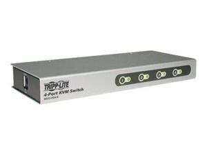 Tripp Lite 4-Port Desktop KVM Switch (PS/2) - KVM switch - 4 ports - desktop Tripp Lite 4-Port Desktop KVM Switch (PS/2) - KVM switch - 4 ports - desktop