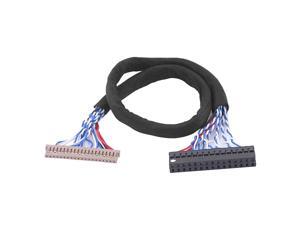 24cm Long 30Pin to 20Pin 2ch 8bits LCD Display LVDS Cable Replacement 24cm Long 30Pin to 20Pin 2ch 8bits LCD Display LVDS Cable Replacement