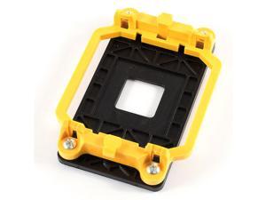 Black Yellow AMD CPU Cooling Fan Heatsink Bracket Holder Base for AM2 940 Socket Black Yellow AMD CPU Cooling Fan Heatsink Bracket Holder Base for AM2 940 Socket