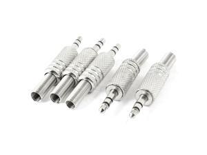 5 Pcs 3.5mm Stereo Plug Spring Audio Connector Adapter MIC Balance 5 Pcs 3.5mm Stereo Plug Spring Audio Connector Adapter MIC Balance