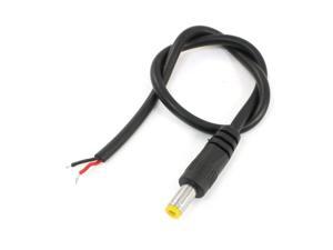 10.3" 2.1x5.5mm CCTV Security Camera DC Male Power Plug Pigtail Cable 10.3" 2.1x5.5mm CCTV Security Camera DC Male Power Plug Pigtail Cable