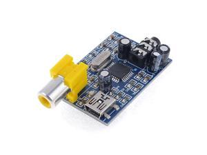 PCM2707 USB DAC Sound Module Blue for Headphones PCM2707 USB DAC Sound Module Blue for Headphones