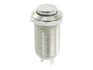 Metal Latching High Flat Push Button Switch 12mm Threaded SPST ON/OFF Metal Latching High Flat Push Button Switch 12mm Threaded SPST ON/OFF
