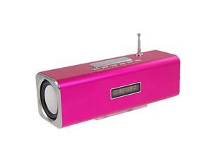 Mp4 SD Card Multimedia Fuchsia Aluminium Music Speaker Mp4 SD Card Multimedia Fuchsia Aluminium Music Speaker