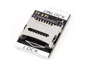 T-Flash TF to SD SDHC Memory Card Holder Adapter for Raspberry Pi T-Flash TF to SD SDHC Memory Card Holder Adapter for Raspberry Pi